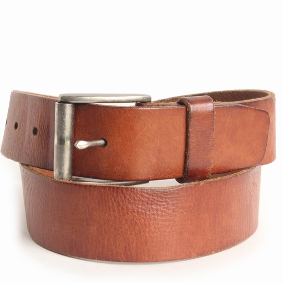 Fossil Other - Fossil Brown Wide Strap Leather Belt Sz 36